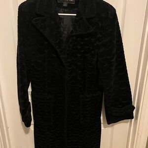 Vintage late 1990’s black STATIC brand coat size Medium